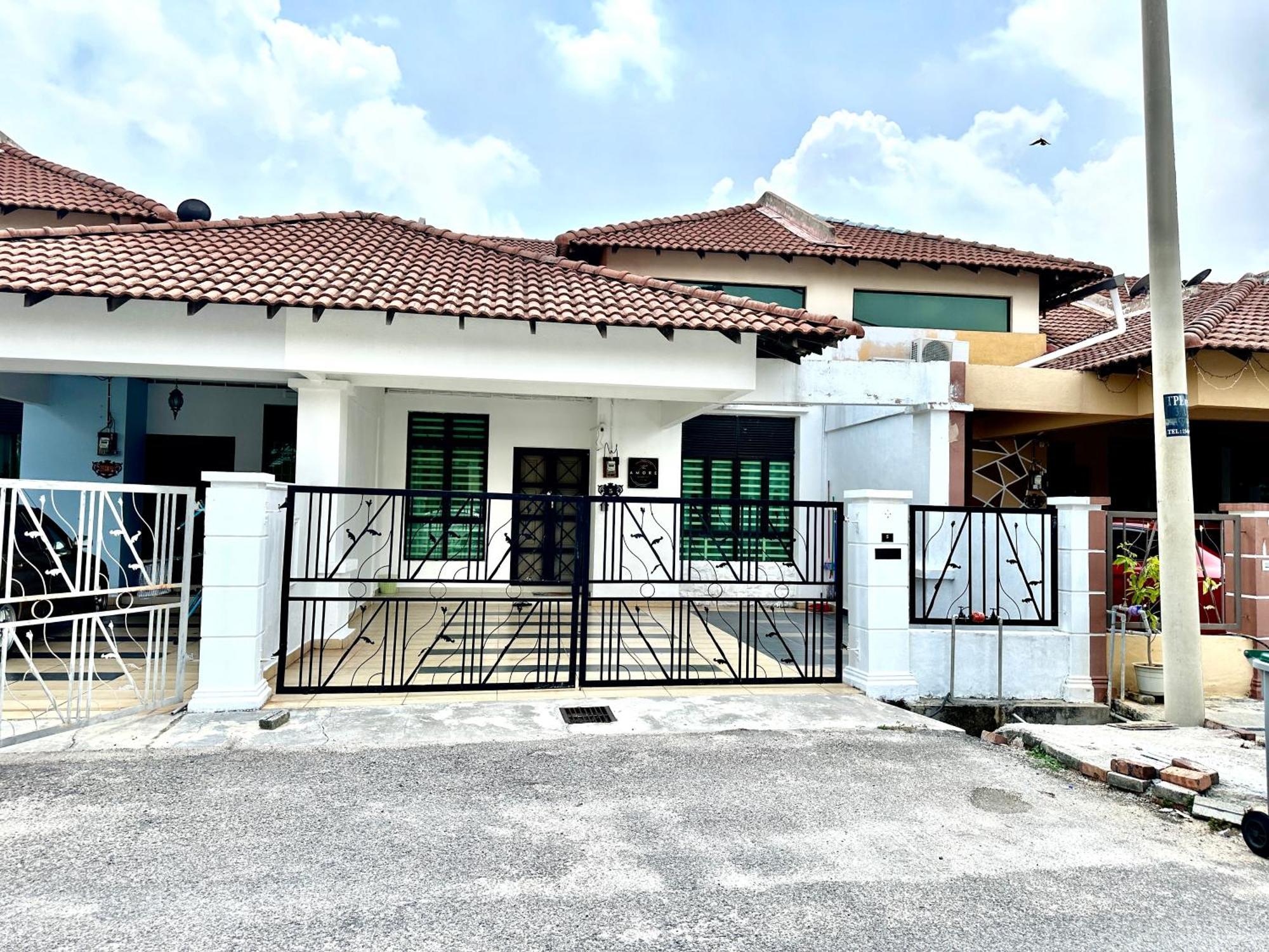 The Amore Homestay Klebang, Melaka Exterior foto